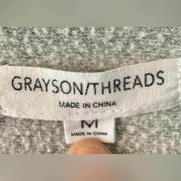 Grayson/Threads ‘Happy’ Short Sleeved Sweatshirt- Medium - Picture 5 of 6